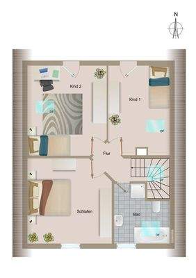 Grundriss Dachgeschoss