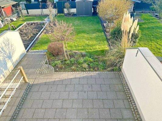 Pflegeleichter Garten.