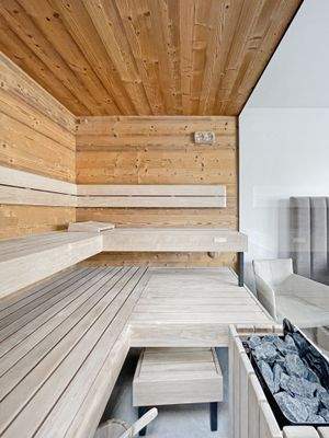 Sauna Innenansicht