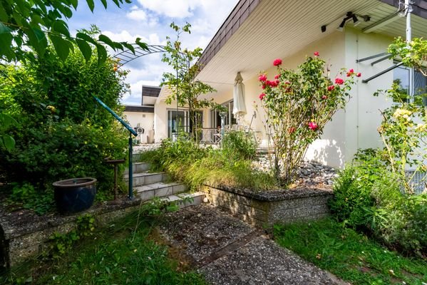 Zugang zur Terrasse