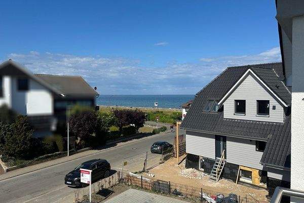 Blick vom Balkon im DG