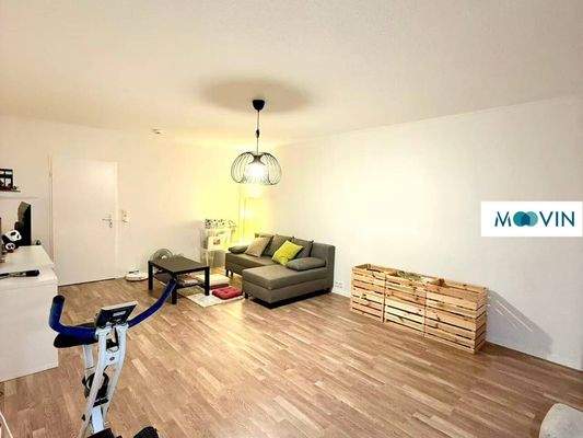 Ansicht II: Wohn- und Esszimmer