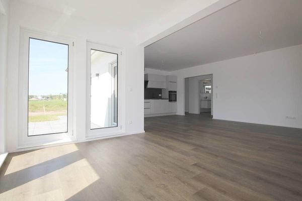 Dreh- und Angelpunkt des barrierearmen Bungalows