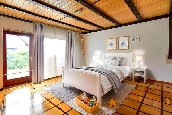 Esszimmer / mögl. Kinderzimmer Erdgeschoss illustriert