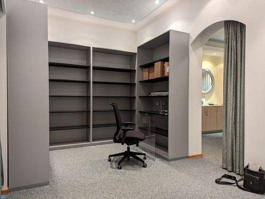 abgetrennte Lager / Bürofläche