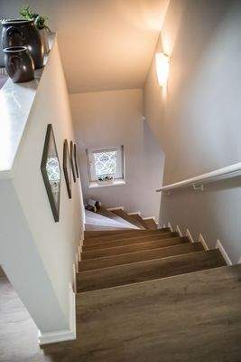 Treppe Blick von oben