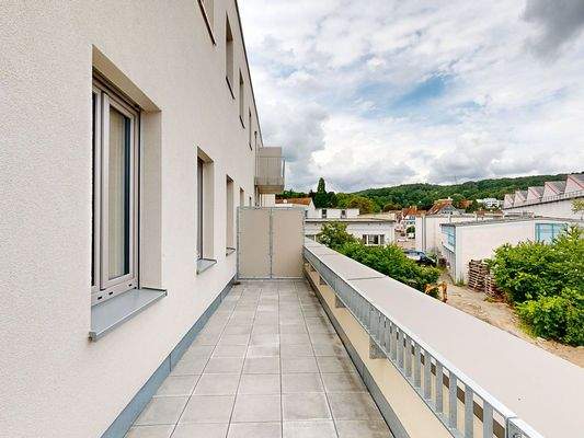 Dachterrasse - Blickrichtung Osten