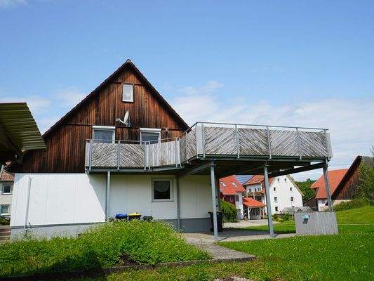 Große Terrasse im DG