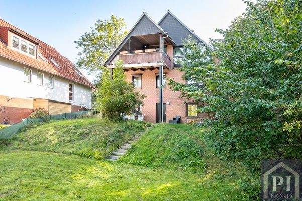 Ansicht der Hausfassade