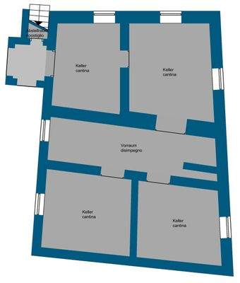 Grundriss Untergeschoss