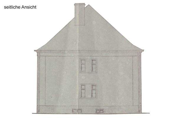 Hausansicht seitlich
