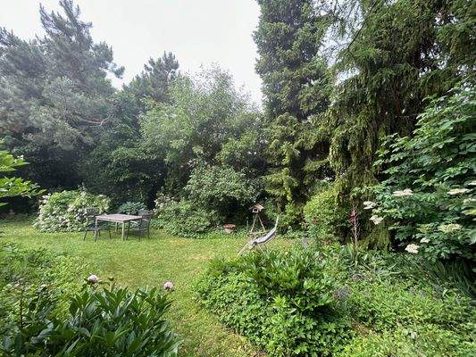 der parkähnliche Garten