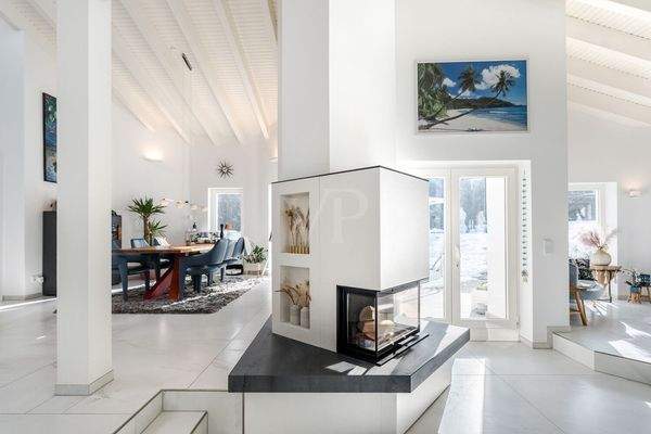 Eleganter Designkamin