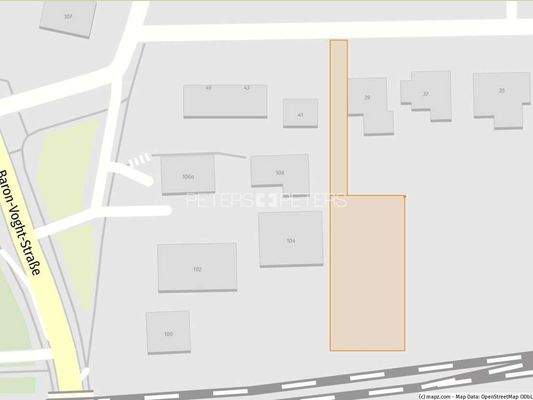 Schem. Grundstücksdarstellung