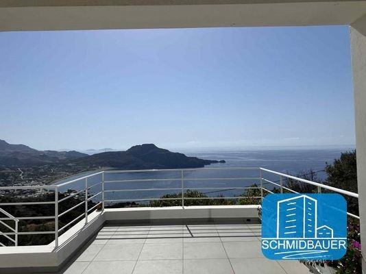 Kreta, Plakias: Villa mit spektakulärem Meerblick im Süden zu verkaufen