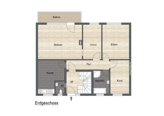 Grundriss Erdgeschoss