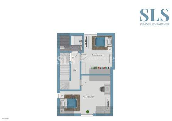 2. Obergeschoss-Skizze