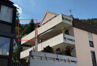 Dachgeschosswohnung mit Balkon