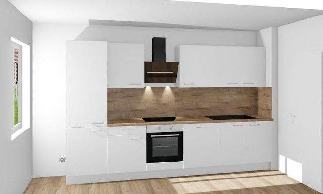 Visualisierung der Einbauküche