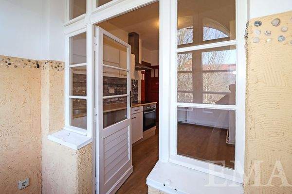 Blick vom Wintergarten