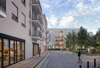 Visualisierung Quartiersplatz