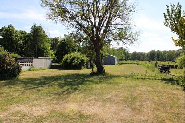 Blick auf den Bauplatz
