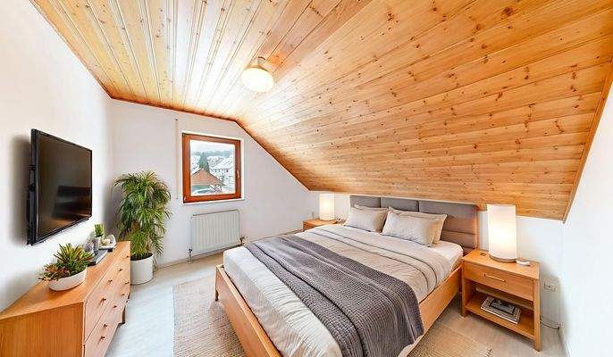 Schlafzimmer - Einrichtungsbeispiel