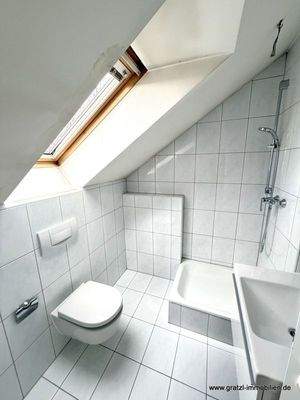 Badezimmer Dachgeschoss