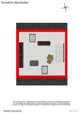 Grundriss Spitzboden