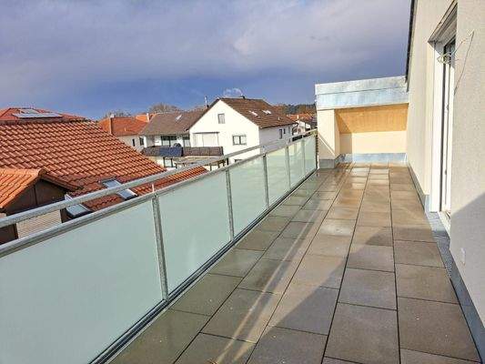 Balkon DG Morgensonne