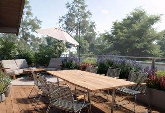 Terrasse - visualisiert