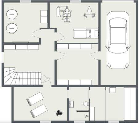 Grundriss Gartengeschoss