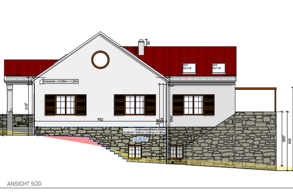 Studie Hauptgebäude