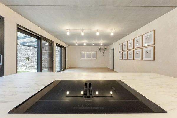 Wohnbereich von Küche