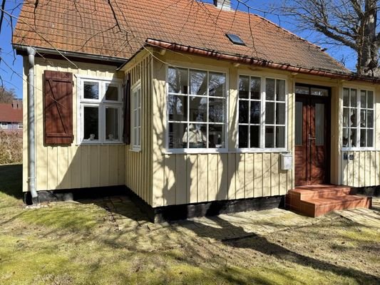 Veranda mit Hauseingang