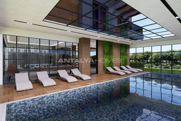 Sea-View Flats in a Complex in Alanya Tosmur