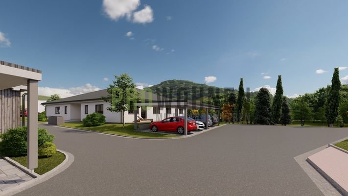 Faulbach-3D Bungalow mit Stellplätzen 