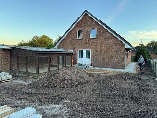 Garten/Wintergarten gestaltbar