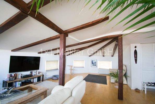 Wohmzimmer Dachgeschoss