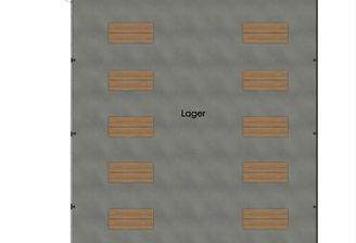 Grundriss - Lagerhalle