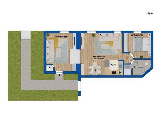 Grundriss Erdgeschoss