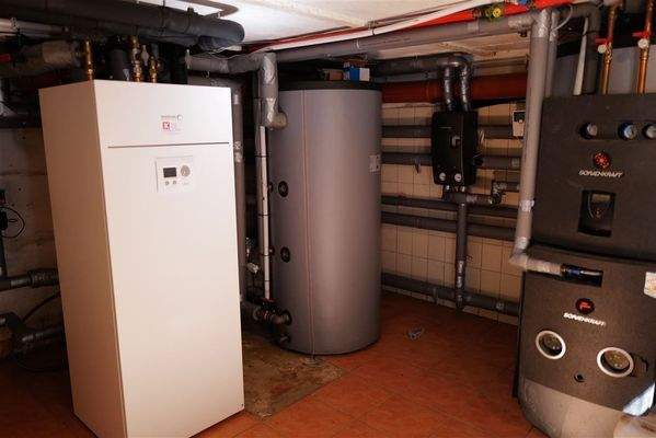 Wärmepumpe und Tauscher für Solar und Kamin