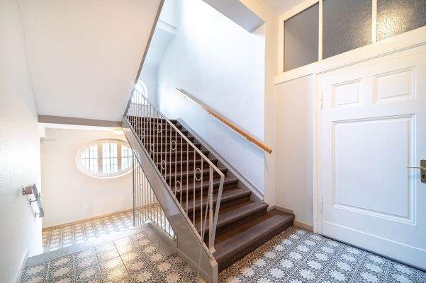 Treppenhaus Nebeneingang 