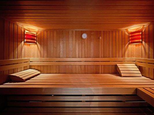 Vitalisiernede Sauna im Wellnessbereich