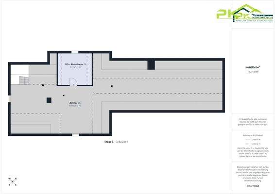 Grundriss Wohnhaus DG