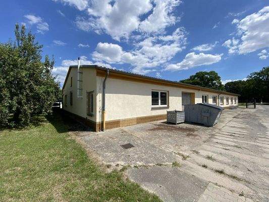 Gewerbehalle Ansicht Süd-West