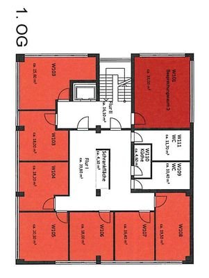 Grundriss 1. Obergeschoss