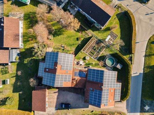 Vogelperspektive - KI generiert