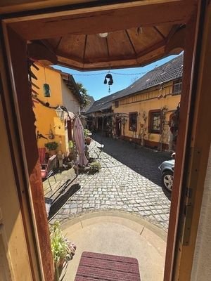 Blick in den Hof