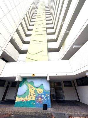 Eingang zum Gebäude